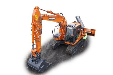 Location Mini-pelles 14 000 Kg  Doosan