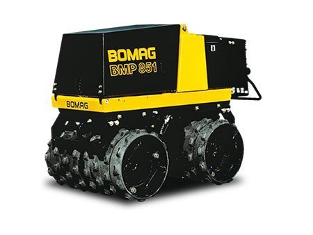 Documentation technique Rouleaux de tranchée à pieds dameurs - Châssis fixe Bomag - BMP 851