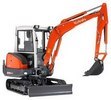 Mini pelle 3.5T Kubota KX101